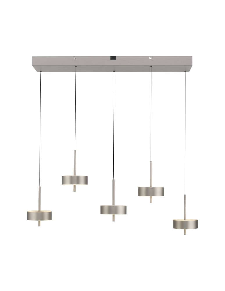 Paul Neuhaus Q-Rotate Lampa Wisząca Aluminium 2249-95
