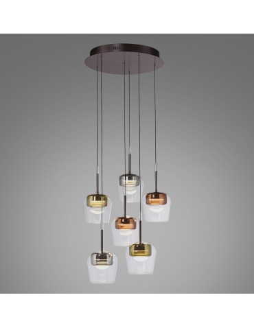 Paul Neuhaus Q-Kon Lampa Wisząca Multikolor 2744-70