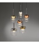 Paul Neuhaus Q-Kon Lampa Wisząca Multikolor 2744-70