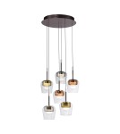 Paul Neuhaus Q-Kon Lampa Wisząca Multikolor 2744-70