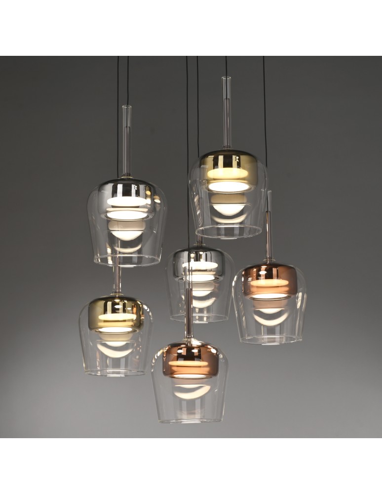 Paul Neuhaus Q-Kon Lampa Wisząca Multikolor 2744-70