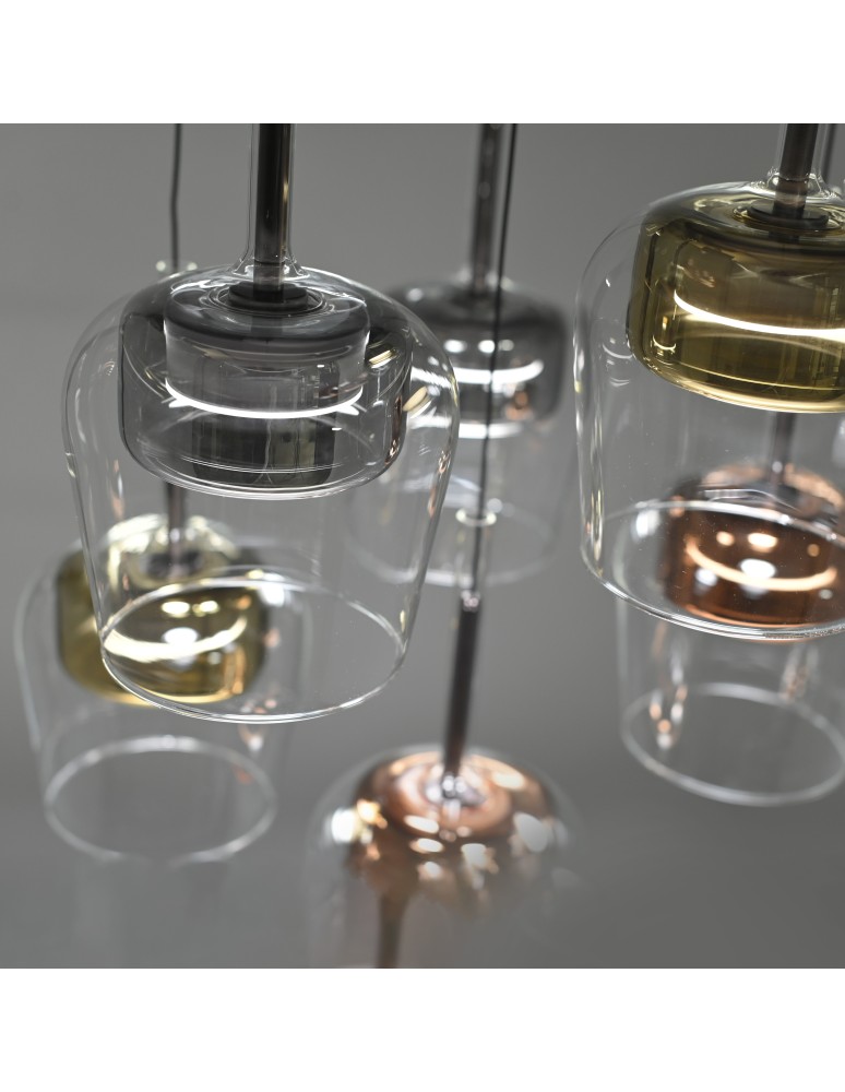 Paul Neuhaus Q-Kon Lampa Wisząca Multikolor 2744-70
