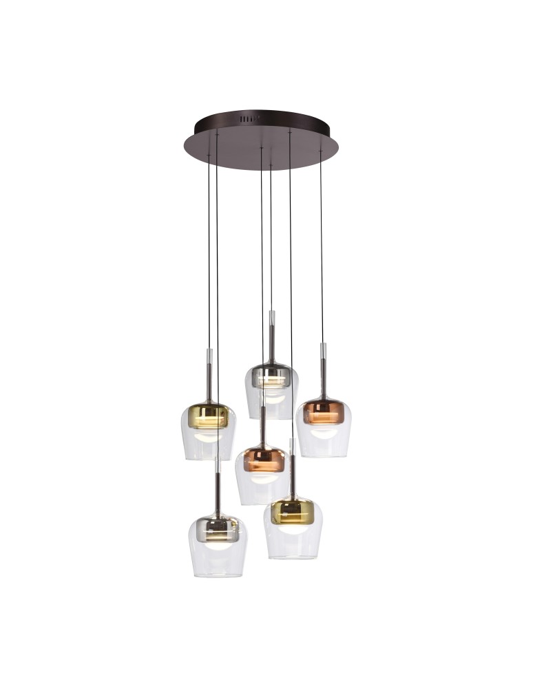 Paul Neuhaus Q-Kon Lampa Wisząca Multikolor 2744-70