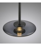 Paul Neuhaus Pure Vitrum Lampa Wisząca Szary 2053-15