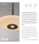 Paul Neuhaus Pure Vitrum Lampa Wisząca Ciemnometalowo-Brązowy 2053-34