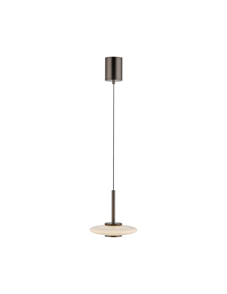 Paul Neuhaus Pure Vitrum Lampa Wisząca Ciemnometalowo-Brązowy 2053-34
