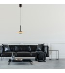 Paul Neuhaus Pure Vitrum Lampa Wisząca Ciemnometalowo-Brązowy 2053-34