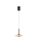 Paul Neuhaus Pure Vitrum Lampa Wisząca Ciemnometalowo-Brązowy 2053-34