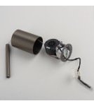 Paul Neuhaus Pure Vitrum Lampa Wisząca Ciemnometalowo-Brązowy 2053-34