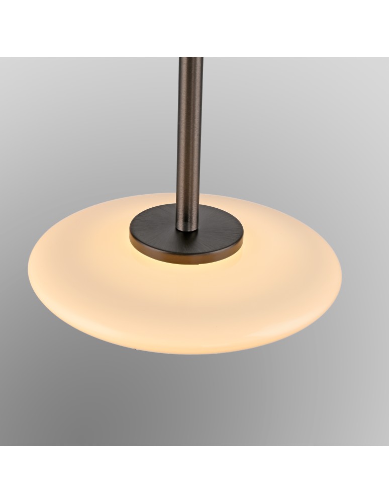 Paul Neuhaus Pure Vitrum Lampa Wisząca Ciemnometalowo-Brązowy 2053-34