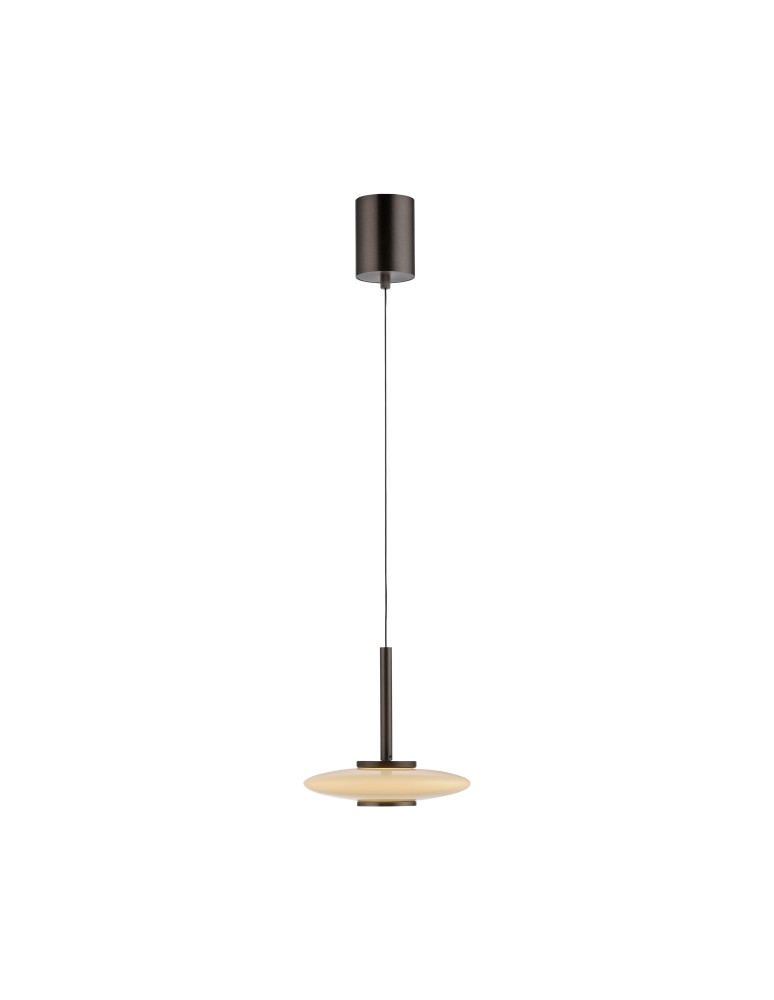 Paul Neuhaus Pure Vitrum Lampa Wisząca Ciemnometalowo-Brązowy 2053-34