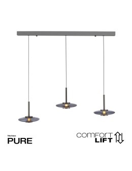 Paul Neuhaus Pure Vitrum Lampa Wisząca Szary 2083-15 - product 2