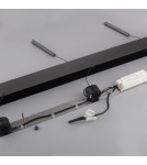 Paul Neuhaus Pure Vitrum Lampa Wisząca Szary 2083-15