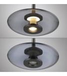 Paul Neuhaus Pure Vitrum Lampa Wisząca Szary 2083-15