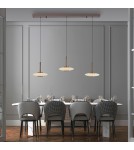 Paul Neuhaus Pure Vitrum Lampa Wisząca Ciemnometalowo-Brązowy 2083-34