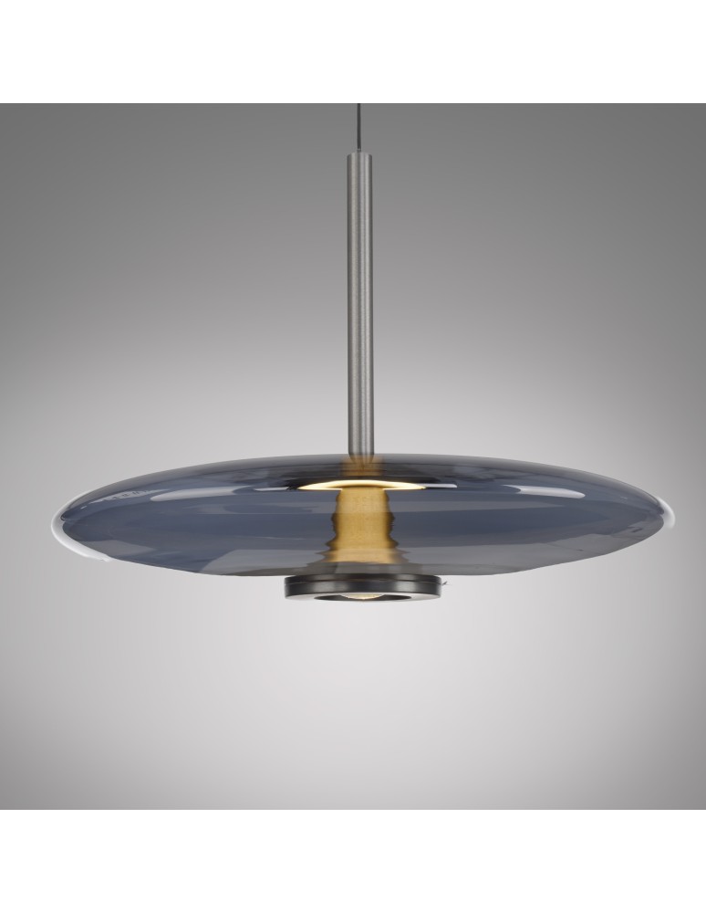 Paul Neuhaus Pure E-Vit Lampa Wisząca Szary 2084-15