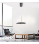 Paul Neuhaus Pure E-Vit Lampa Wisząca Szary 2084-15