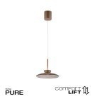 Paul Neuhaus Pure Moon Lampa Wisząca Brązowy 2191-97