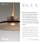 Paul Neuhaus Pure Moon Lampa Wisząca Brązowy 2191-97