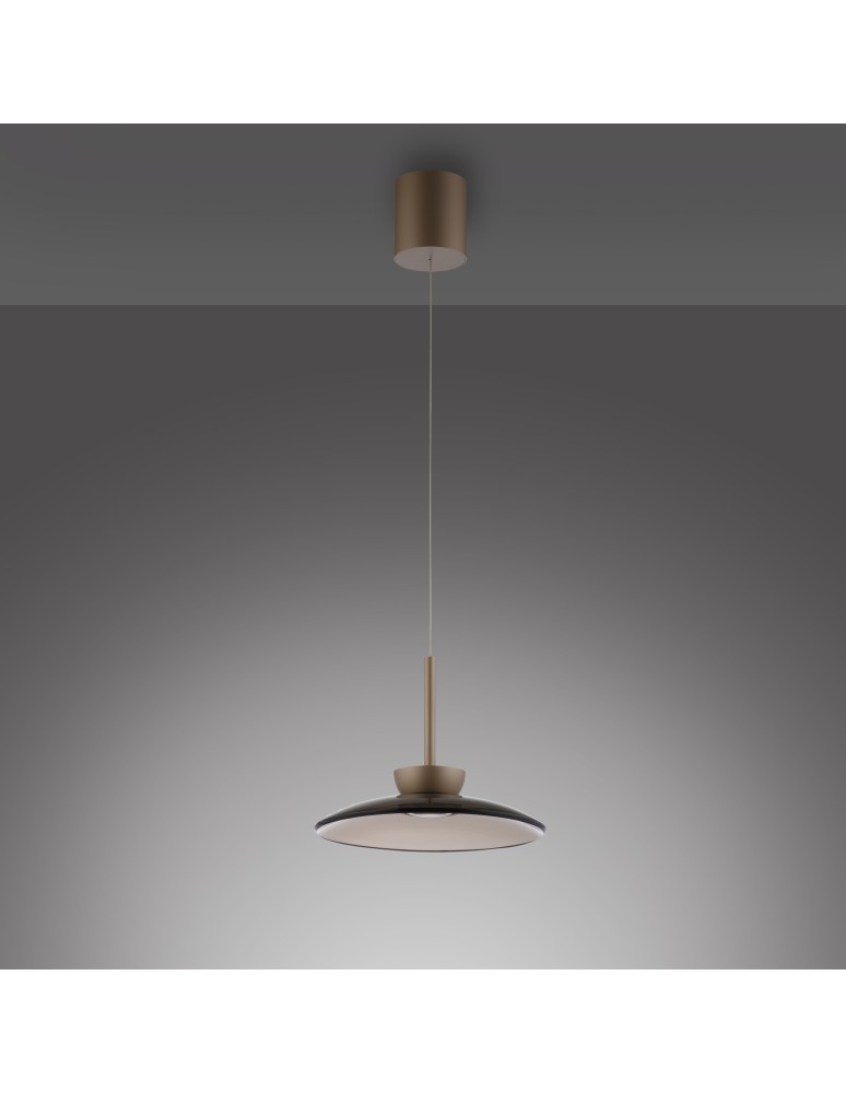 Paul Neuhaus Pure Moon Lampa Wisząca Brązowy 2191-97
