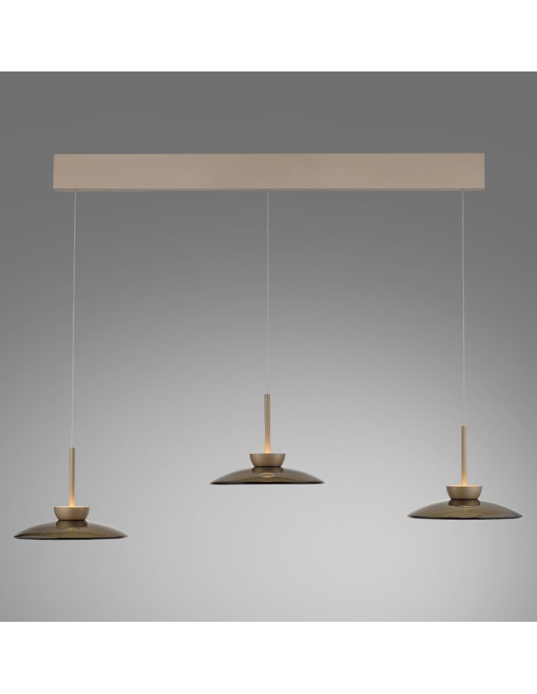 Paul Neuhaus Pure Moon Lampa Wisząca Brązowy 2193-97