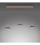 Paul Neuhaus Pure Moon Lampa Wisząca Brązowy 2193-97