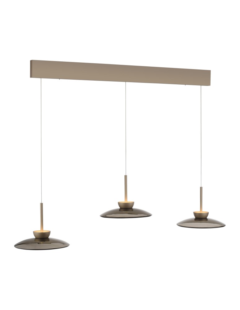 Paul Neuhaus Pure Moon Lampa Wisząca Brązowy 2193-97