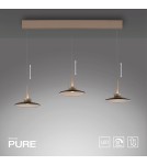 Paul Neuhaus Pure Moon Lampa Wisząca Brązowy 2193-97