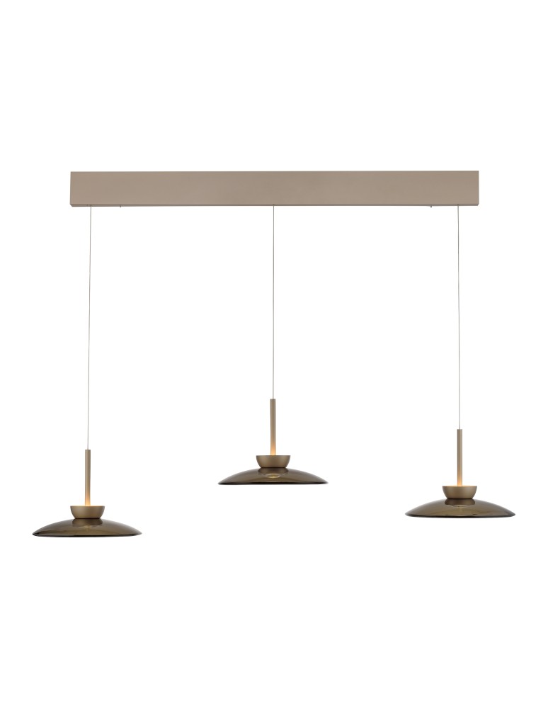 Paul Neuhaus Pure Moon Lampa Wisząca Brązowy 2193-97