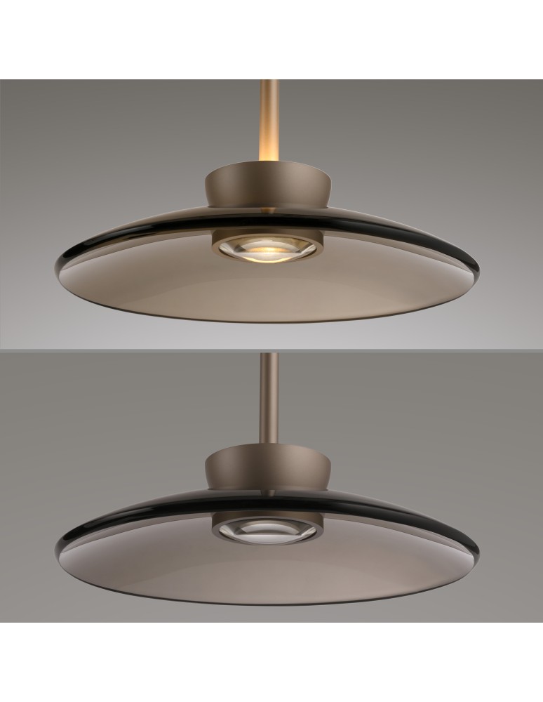 Paul Neuhaus Pure Moon Lampa Wisząca Brązowy 2193-97