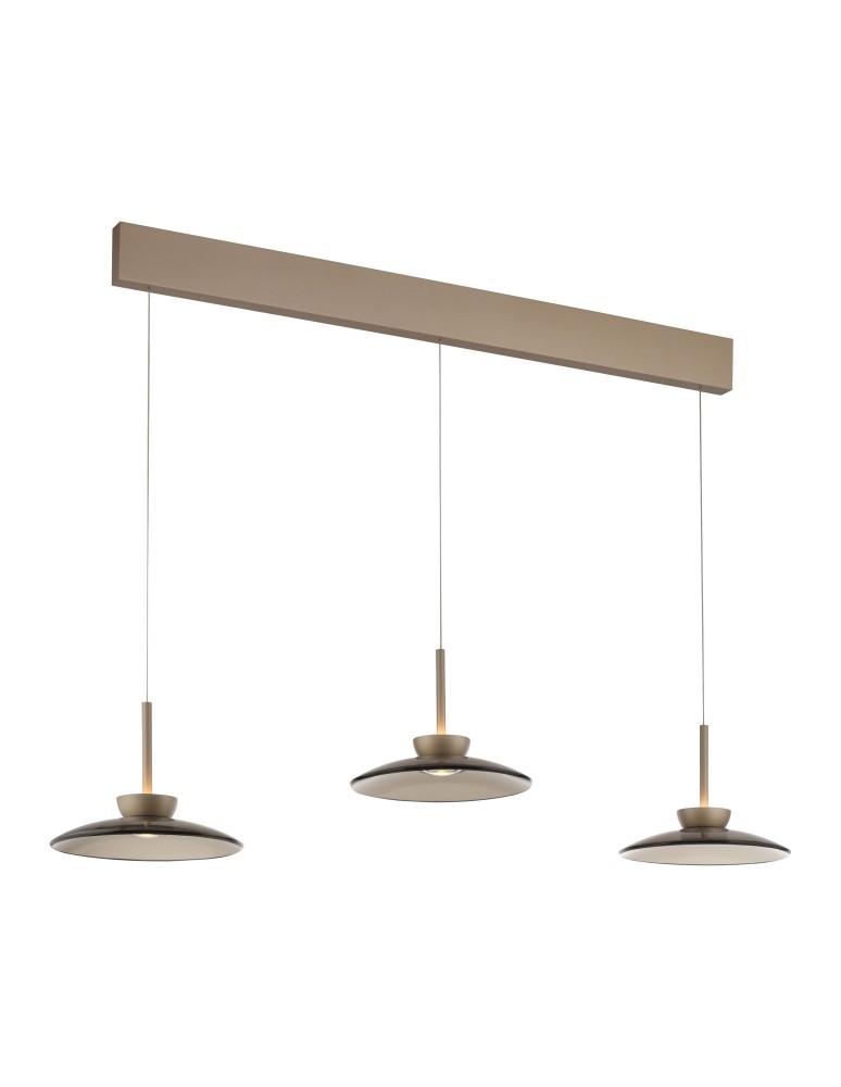 Paul Neuhaus Pure Moon Lampa Wisząca Brązowy 2193-97