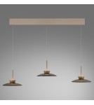 Paul Neuhaus Pure Moon Lampa Wisząca Brązowy 2193-97