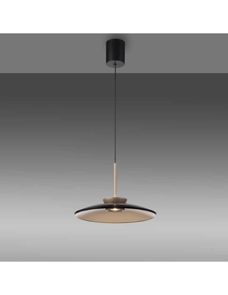 Paul Neuhaus Pure E-Moon Lampa Wisząca Brązowy 2195-97