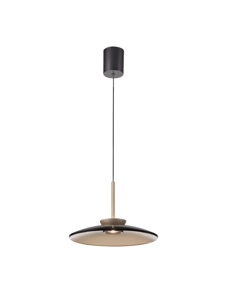 Paul Neuhaus Pure E-Moon Lampa Wisząca Brązowy 2195-97