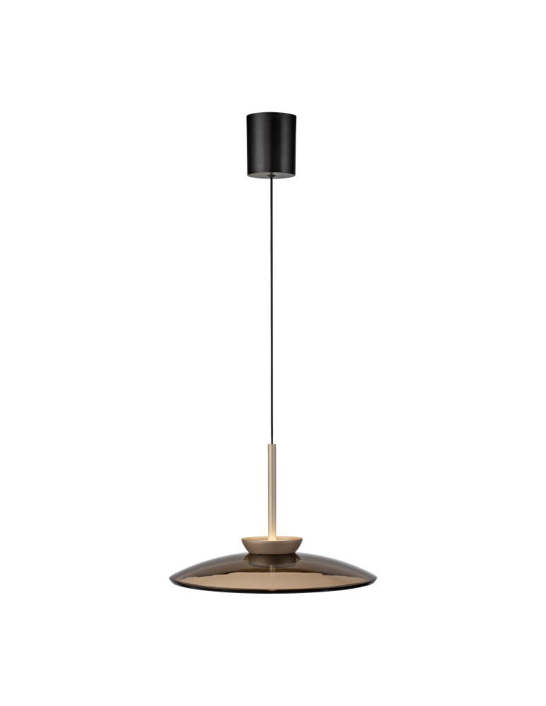 Paul Neuhaus Pure E-Moon Lampa Wisząca Brązowy 2195-97