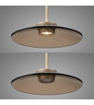 Paul Neuhaus Pure E-Moon Lampa Wisząca Brązowy 2195-97