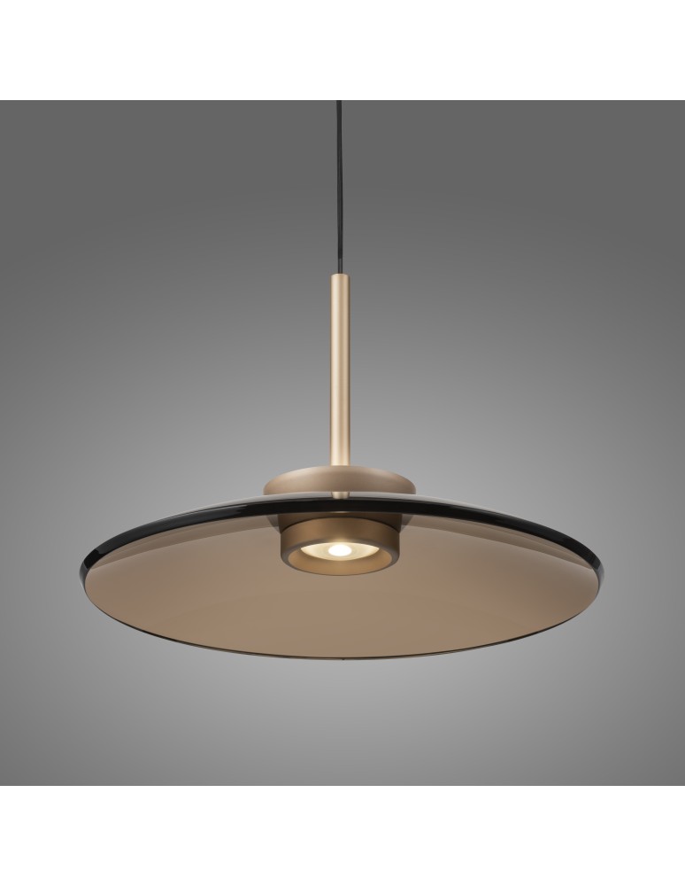 Paul Neuhaus Pure E-Moon Lampa Wisząca Brązowy 2195-97