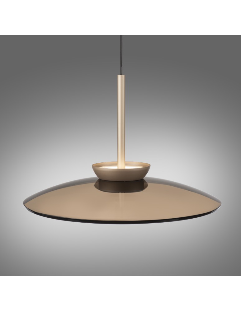 Paul Neuhaus Pure E-Moon Lampa Wisząca Brązowy 2195-97