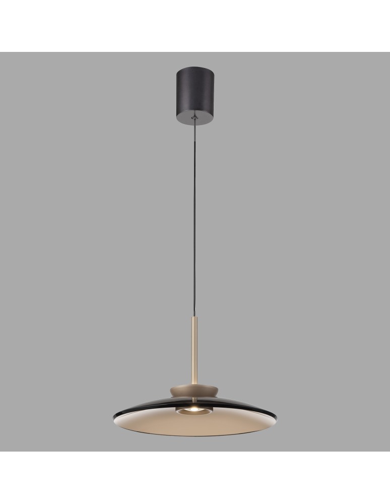 Paul Neuhaus Pure E-Moon Lampa Wisząca Brązowy 2195-97