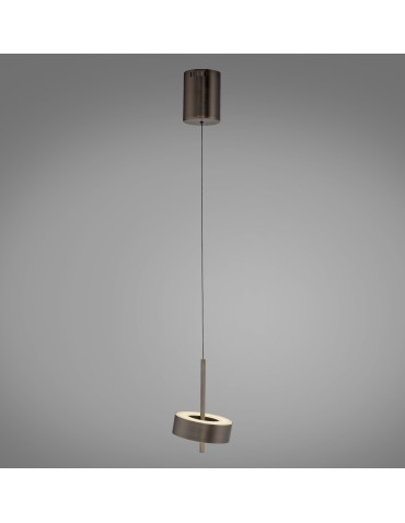 Paul Neuhaus Q-Rotate Lampa Wisząca Ciemnometalowo-Brązowy 2247-34