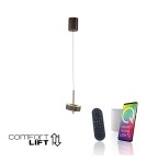 Paul Neuhaus Q-Rotate Lampa Wisząca Ciemnometalowo-Brązowy 2247-34