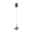 Paul Neuhaus Q-Rotate Lampa Wisząca Ciemnometalowo-Brązowy 2247-34