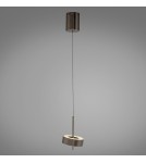 Paul Neuhaus Q-Rotate Lampa Wisząca Ciemnometalowo-Brązowy 2247-34
