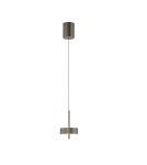 Paul Neuhaus Q-Rotate Lampa Wisząca Ciemnometalowo-Brązowy 2247-34