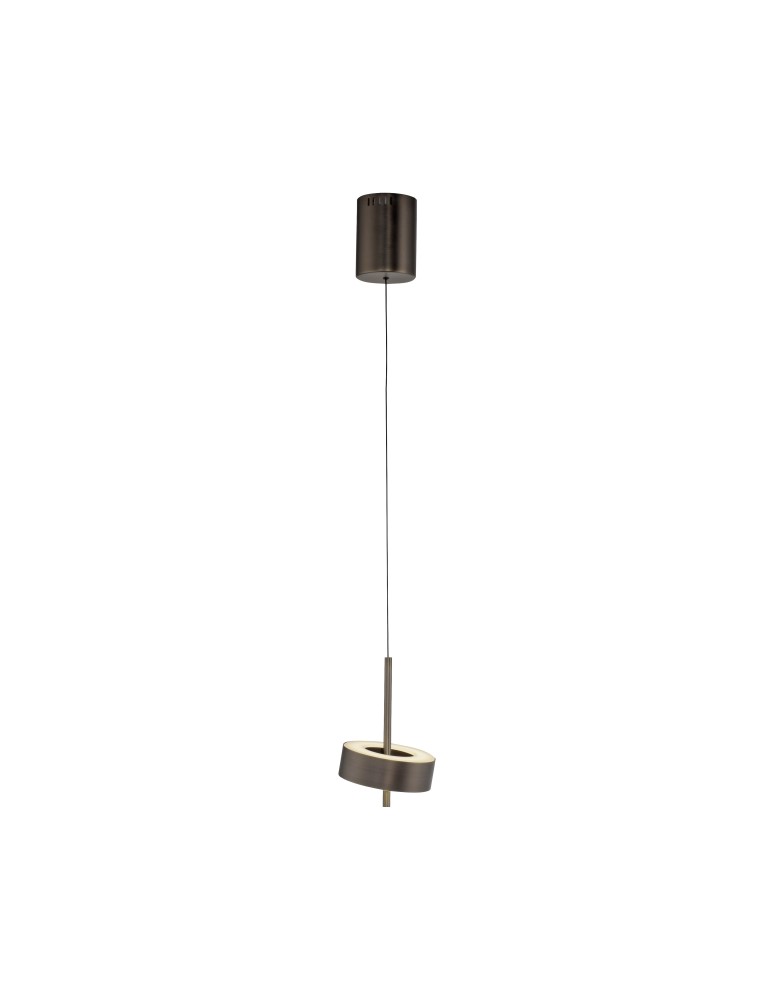 Paul Neuhaus Q-Rotate Lampa Wisząca Ciemnometalowo-Brązowy 2247-34