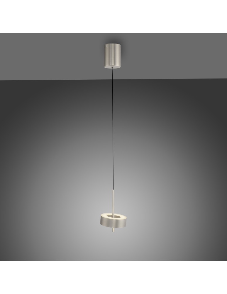 Paul Neuhaus Q-Rotate Lampa Wisząca Aluminium 2247-95