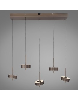 Paul Neuhaus Q-Rotate Lampa Wisząca Ciemnometalowo-Brązowy 2249-34