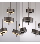 Paul Neuhaus Q-Rotate Lampa Wisząca Ciemnometalowo-Brązowy 2249-34