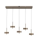 Paul Neuhaus Q-Rotate Lampa Wisząca Ciemnometalowo-Brązowy 2249-34