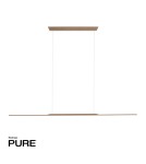 Paul Neuhaus Pure Surfa Lampa Wisząca Brązowy 2302-97